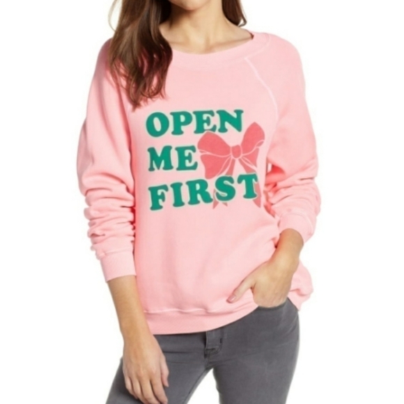 𝅺wildfox Open Me First Sweater - Picture 1 of 6